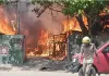 Patna Golghar Fire : पटना के गोलघर के पास लगी भयंकर आग; 6 गैस सिलेंडर में विस्फोट से दहशत,