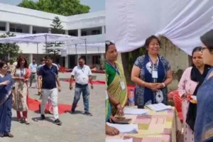 Uttarakhand news : DM ने किया मतदान केंद्रों का निरीक्षण,