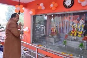 Raebareli News : उद्यान मंत्री ने श्री राम प्राण प्रतिष्ठा के अवसर पर प्रभु श्री राम जी की आरती