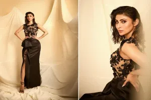 Mouni Roy Photos : मौनी रॉय ने ब्लैक ड्रेस में कातिल आदाओं पर फिदा हुए फैंस